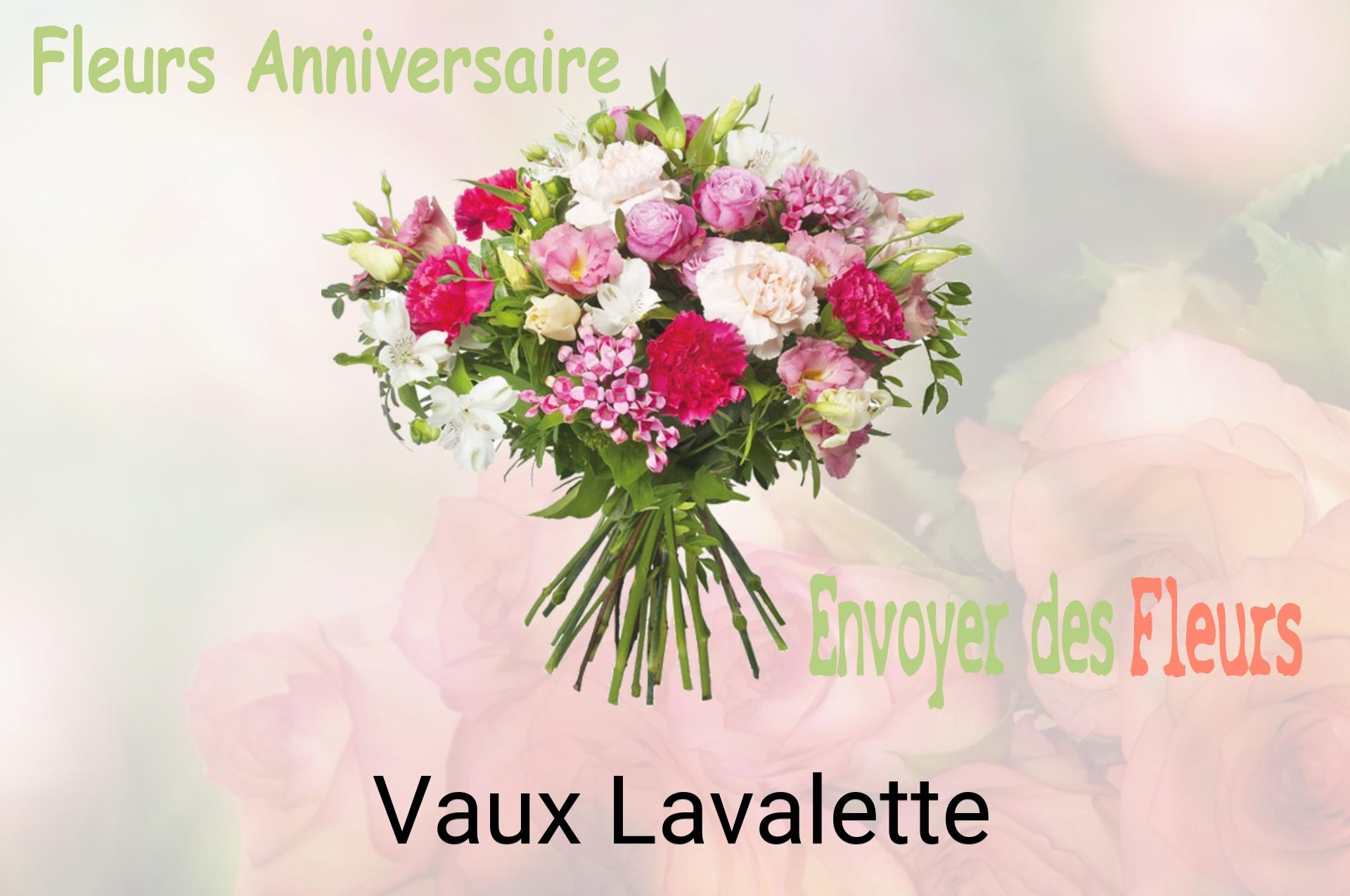Bouquet de fleurs d’anniversaire livré à Vaux-Lavalette
