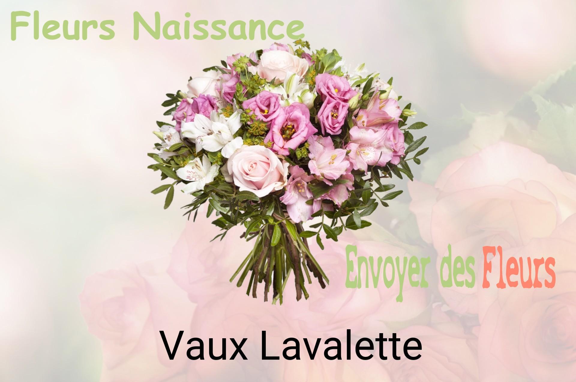Bouquet de fleurs de naissance livré à Vaux-Lavalette