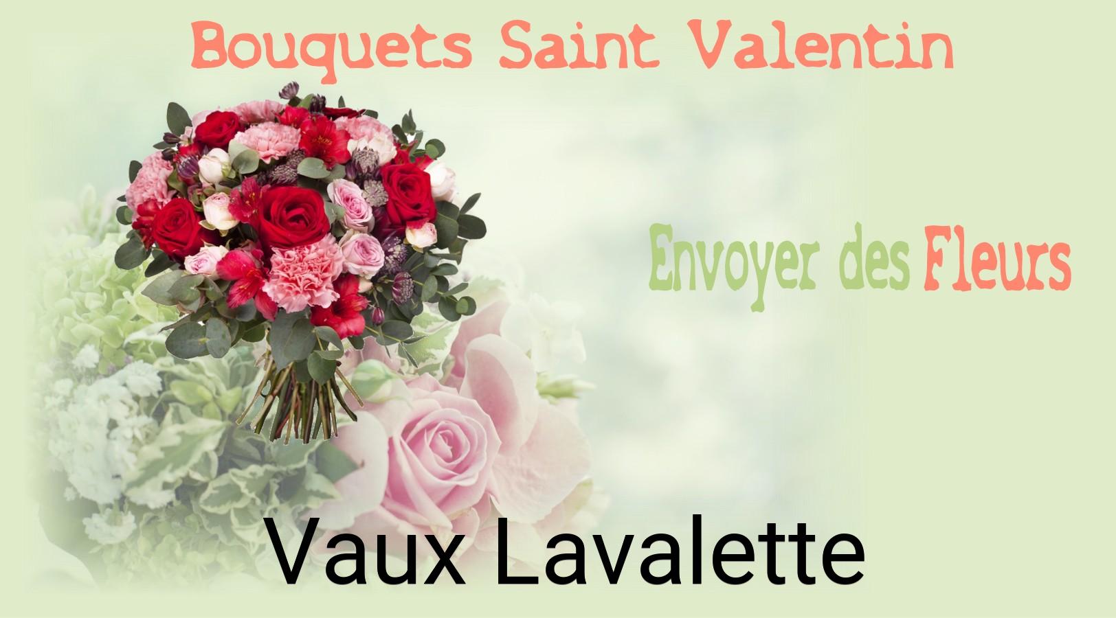 Roses de Saint-Valentin livrées à Vaux-Lavalette